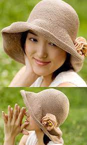 Both English And Japanese Versions Are Fully Charted Using Standard Knitting And Or Crochet Symbols Japanese Crochet Sun Hat Crochet Hats Crochet Hat Pattern