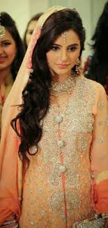 Sexy long copper wavy hairstyle from ashley greene wow! New Mehndi Hairstyle For Long Hair