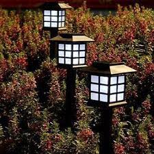 2 Packs Solar Powered Japanese Style Garden Lamps Japanese Style Garden Garden Lamps Japanese Garden
