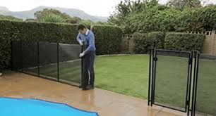 After taking the proper measurement, go to the market and purchase the fence that you like. Pool Fence Aqua Net S Removable Pool Fence Lightweight Pool Fencing