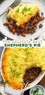 Crazy Delicious And Hearty Shepherd S Pie Flavorful Meat And Vegetables In A Rich Gravy Topped With Che In 2020 Healthy And Unhealthy Food Recipes Ground Beef Recipes