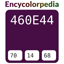 460e44 Hex Color Code, RGB and Paints