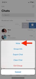Swipe left on the whatsapp group that you want to leave. How To Mute Or Leave Group Chats In Whatsapp So You Never Get Annoyed By Notifications Smartphones Gadget Hacks