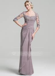 Trumpet Mermaid Sweetheart Floor Length Chiffon Evening Dress With Ruffle Cascading Ruffles 017096352