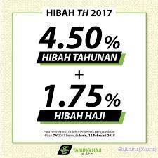 Hibah / dividen tabung haji 2021: Sayangwang Hibah Tabung Haji Th 2017 Bonus Th 2017