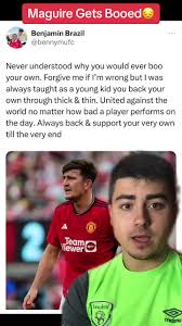 Maguire Gets Booed😔