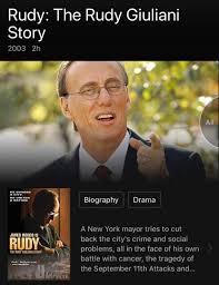 The film was based on the 2000 biography rudy!:an investigative biography of rudy giuliani by. God Awful Movies Thanks To Dreamking89 On Twitter For Bringing This Nightmare To Our Attention The Rudy Giuliani Story 2003 I Had No Idea This Existed Note We Re Not Planning To