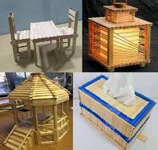 Contoh prakarya stik es cream. 10 Kerajinan Tangan Dari Stik Es Krim Dan Cara Pembuatannya