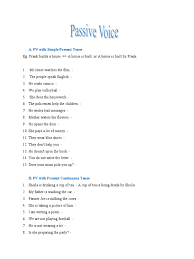 We are playing football in the afternoon change in passive voice get the answers you need, now! Passive Voice