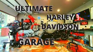 The most common harley garage decor material is metal. Ultimate Harley Davidson Garage Setup And Ideas Youtube
