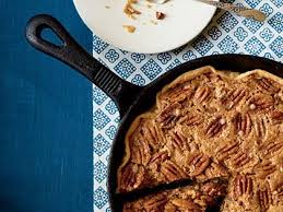 Utterly Deadly Southern Pecan Pie Once You Ve Made A Pecan Pie In A Cast Iron Skill Cast Iron Skillet Dessert Recipe Pecan Pie Recipe Skillet Recipes Dessert