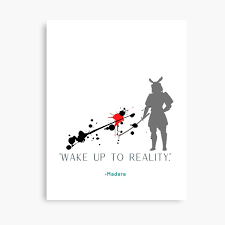 „wichtig ist, dass wir der realität ins auge sehen und uns mit dem thema auseinandersetzen. Wandbilder Madara Redbubble