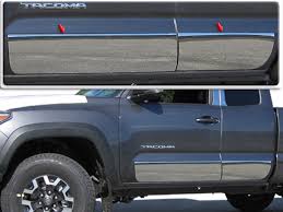 Today we're highlighting some of the trim level options we skipped last time and the base msrp for all 2019 toyota tacoma models. Toyota Tacoma Chrome Rocker Panel Trim 2016 2017 2018 2019 2020 Shopsar Com