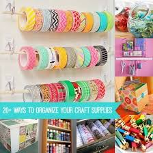 I'm currently using clear plastic boxes, a set of plastic drawers, my toolbox and my sewing box to. How To Organize Craft Supplies 20 Ideas Diy Candy