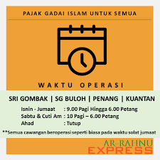 Bank rakyat has a strong 127 branch network throughout the country. Waktu Operasi Semua Cawangan Ar Rahnu Ar Rahnu Express Facebook