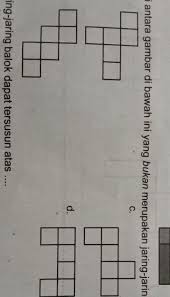  Di Antara Gambar Di Bawah Ini Yg Bukan Merupakan Jaring Jaring Kubus Adalah Kak Tolong Jawab Ya Brainly Co Id