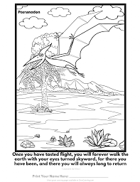 Wrongly include it to the dinosaurs. Sneaky Pteranodon Dinosaur Coloring Pages