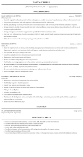 Browse our database of 1,550+ resume examples and samples written by real professionals who got hired by the browse resume examples for it jobs. Mechanical Fitter Resume Sample Mintresume