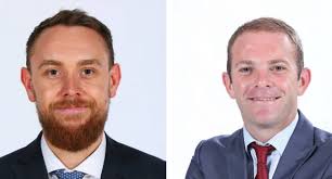 Two teachers receiving the University of Chicago Award!