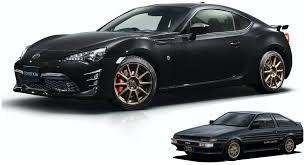 The design of the new car is definitely bolder than the previous version, but it's still rather bland. Toyota 86 Gt Black Limited Launches In Japan As Ae86 Inspired Swan Song Carscoops