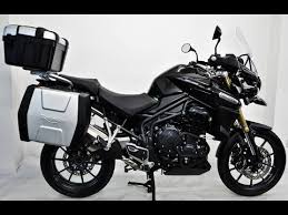 This year's updated version marks a major improvement. Triumph Tiger Explorer 1200 2013 Black Youtube