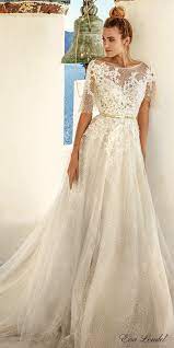 Eva Lendel 2017 Bridal Half Cape Sleeves Illusion Bateau Sweetheart Neckline Heavily Embellished Bodice R Chic Bridal Gown Wedding Dresses 2017 Wedding Dresses