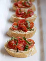 Over medium heat, heat the olive oil in a large skillet. What I M Bringing To The Party Bruschetta With Whipped Feta And Fresh Tomatoes