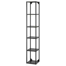 Enhet Shelving Unit Anthracite 30x30x180 Cm Ikea Bathroom