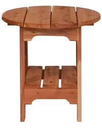 Cedar End Table Round Pallet Furniture Outdoor Outdoor Furniture Plans Patio Furniture Collection