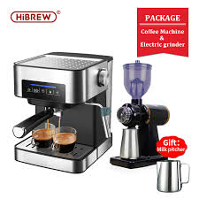 With this coffee maker, you have more options to make good espresso. Hibrew Espresso Coffee Machine Inox Semi Automatic Expresso Maker Cafe Powder Espresso Maker Cappuccino