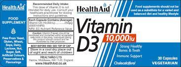 Vitamin D3 10 000iu 30 S The Natural Dispensary