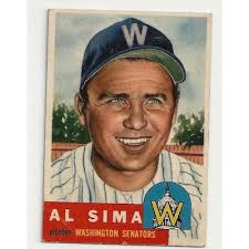 Autographed FRED VALENTINE Washington Senators 1968 Topps Card