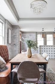 It's been a space that has been long neglected….a dumping ground for all. Our Whitewashed Brick Wall Basement Dining Entertaining Space