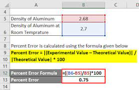 Statology study is the ultimate online statistics study guide that helps you understand all of the core concepts taught in any elementary statistics course and makes your life so much easier as a student. Percent Error Formula Calculator Excel Template