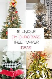 15 Fun Unique Christmas Tree Topper Ideas