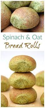Oat Spinach Bread Rolls Recipe Recipe Bread Rolls Recipes Spinach Bread