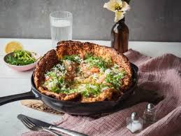 Savory Horseradish Dutch Baby Video Recipes Kitchen Stories Rezept In 2020 Herzhafte Pfannkuchen Rezepte Dutch Baby Rezept