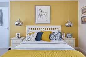 Light blue and yellow bedroom walls. Blue And Yellow Bedroom Ideas And Photos Houzz