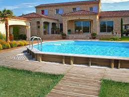 soldes piscine habitat et jardin piscine bois baleares soldes bons plans ventes pas cher com piscine bois amenagement jardin terrasse piscine piscine