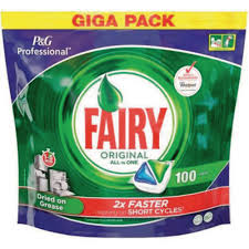 Dishwasher detergent buying guide choosing a dishwashing detergent if you plan to manually wash your dishes is pretty easy. Hc1609723 Fairy All In One Dishwasher Tablets Pack Of 2 Findel International