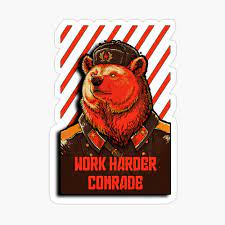 Vote Soviet Bear Russian Bear Meme Ipad Case Skin By King84 Redbubble