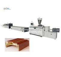 Plastic WPC PVC Door Frame Making Machine WPC Doors Frame Extrusion Machine  WPC Door Architraves Extrusion Production Line Manufacturing Plant