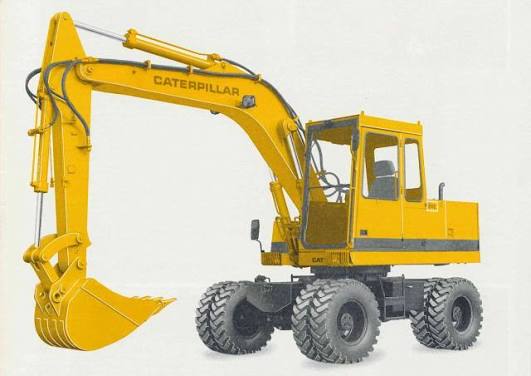 Caterpillar 212 Excavator