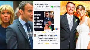 And footage of their 2007 wedding ceremony. C Est Triste Macron Slams Brazil S Bolsonaro For Extremely Disrespectful Comments About His Wife Youtube
