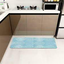View large selection of rubber flooring rolls, mats, and tiles & get free shipping! New Arrival Rubber Kitchen Mat Corridor Rectangular Cyan Non Slip Carpet Bathroom Floor Mat Walmart Com Walmart Com