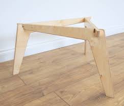 Complement your existing furniture with a light, medium, or dark wooden coffee table. Large Coffee Table Legs Plywood Straight Legs Etsy