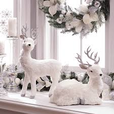 Turn Your Home Into A Winter Wonderland By Adding White Accent Pieces To Your Holida Elegant Christmas Decor White Christmas Decor Christmas Window Decorations