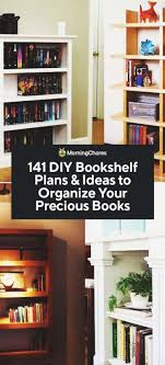 This guide on diy bookshelf ideas shows you just how easy it is to make a bookshelf from. 141 Diy Bookshelf Plans Ideas To Organize Your Homesteading Books