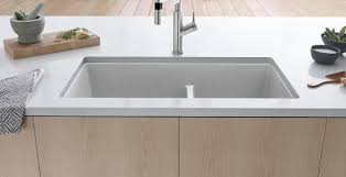 Precis undermount granite composite 32 in. Shop Blanco Precis Silgranit Kitchen Sinks Blanco