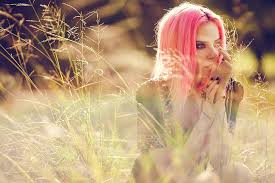 I currently have dyed black hair from a box dye because i wanted to cover up the bleaching i had on my natural, virgin hair, before. Hd Wallpaper Women Pink Hair Dyed Hair Black Nails Looking Away Field Wallpaper Flare